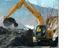 क्रॉलर एक्सकेवेटर New Holland E 115 SR