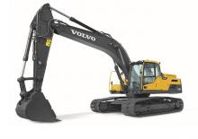 क्रॉलर एक्सकेवेटर Volvo EC250DL