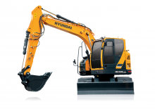 क्रॉलर एक्सकेवेटर Hyundai HX130LCR