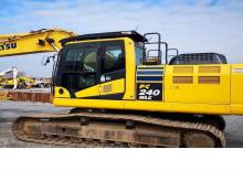 क्रॉलर एक्सकेवेटर Komatsu PC240NLCD-10