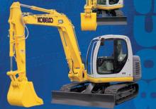 क्रॉलर एक्सकेवेटर Kobelco SK 80 MSR
