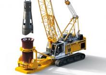 क्रॉलर क्रेन - लैटिस बूम Liebherr HS 8040 HD