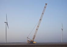 क्रॉलर क्रेन - लैटिस बूम Liebherr LR 1600/2-W