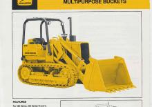 क्रॉलर लोडर John Deere Construction 555