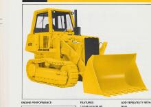क्रॉलर लोडर John Deere Construction 655