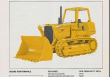 क्रॉलर लोडर John Deere Construction JD855