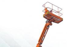 क्रॉलर टेलीस्कोपिक बूम लिफ्ट Hitachi HX 140 B 2