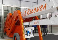क्रॉलर टेलीस्कोपिक बूम लिफ्ट Easy Lift R360WBA 