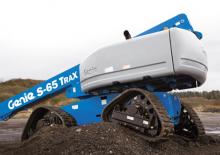 क्रॉलर टेलीस्कोपिक बूम लिफ्ट Genie S-65 TraX