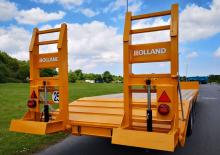 लो बेड ट्रेलर Rolland PE 320 L