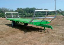 लो बेड ट्रेलर Joskin SEMI-MOUNTED WAGO ST8000S08
