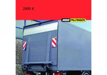 लोडिंग प्लेटफॉर्म MBB Palfinger 2000 K