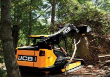 स्किड स्टीयर लोडर JCB 320T
