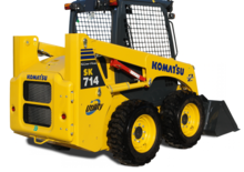 स्किड स्टीयर लोडर Komatsu SK714-5 Super Flow