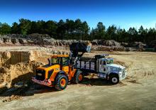 व्हील लोडर JCB 437 HT