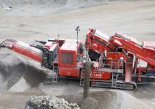 रबल रीसाइक्लिंग प्लांट Terex-Finlay C 1540 Hybrid