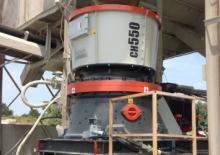 रबल रीसाइक्लिंग प्लांट Sandvik CH550