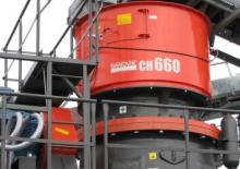 रबल रीसाइक्लिंग प्लांट Sandvik CH660