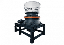 रबल रीसाइक्लिंग प्लांट Sandvik CH890i