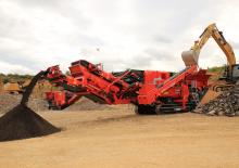 रबल रीसाइक्लिंग प्लांट Terex-Finlay I 100 RS