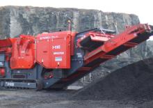 रबल रीसाइक्लिंग प्लांट Terex-Finlay I 110