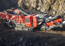 रबल रीसाइक्लिंग प्लांट Terex-Finlay I 120 RS