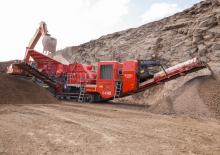 रबल रीसाइक्लिंग प्लांट Terex-Finlay I 140