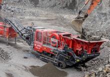 रबल रीसाइक्लिंग प्लांट Terex-Finlay J 1160