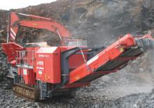 रबल रीसाइक्लिंग प्लांट Terex-Finlay J 1175