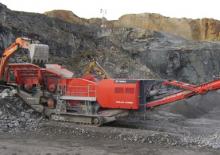 रबल रीसाइक्लिंग प्लांट Terex-Finlay J 1480