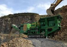 रबल रीसाइक्लिंग प्लांट McCloskey J40