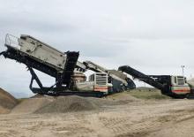 रबल रीसाइक्लिंग प्लांट Metso Lokotrack LT 106