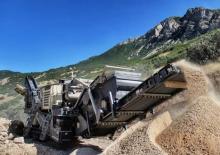 रबल रीसाइक्लिंग प्लांट Metso Lokotrack LT 1213 S