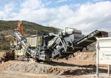 रबल रीसाइक्लिंग प्लांट Metso Lokotrack LT 1213 SE