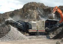 रबल रीसाइक्लिंग प्लांट Metso Lokotrack LT 1415