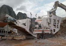 रबल रीसाइक्लिंग प्लांट Metso Lokotrack LT 1418 E