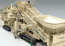 रबल रीसाइक्लिंग प्लांट Metso Lokotrack LT 200 E
