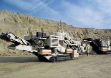 रबल रीसाइक्लिंग प्लांट Metso Lokotrack LT 300 GP