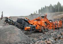 रबल रीसाइक्लिंग प्लांट Metso Lokotrack LT 550 GP