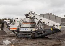 रबल रीसाइक्लिंग प्लांट Metso Lokotrack LT 7150