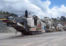रबल रीसाइक्लिंग प्लांट Metso Lokotrack LT 9100 E