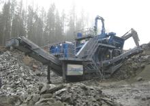 रबल रीसाइक्लिंग प्लांट Kleemann MC 140 Z