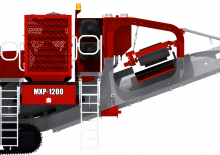 रबल रीसाइक्लिंग प्लांट Rubble Master MXP-1200