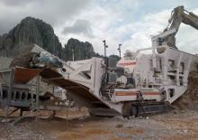 रबल रीसाइक्लिंग प्लांट Metso Nordberg LT 1418