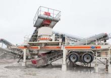 रबल रीसाइक्लिंग प्लांट Metso Nordberg NW 500 GP