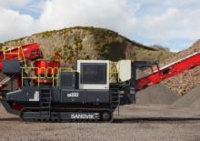 रबल रीसाइक्लिंग प्लांट Sandvik QH332 DDHS