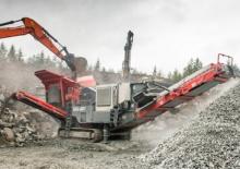 रबल रीसाइक्लिंग प्लांट Sandvik QJ341+