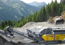 रबल रीसाइक्लिंग प्लांट Rubble Master RM 70 GO!