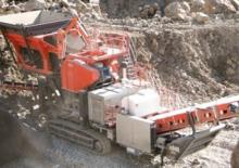 रबल रीसाइक्लिंग प्लांट Sandvik UJ640
