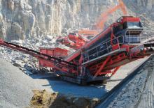 मोबाइल स्क्रीनिंग प्लांट Terex-Finlay 693+ Spaleck